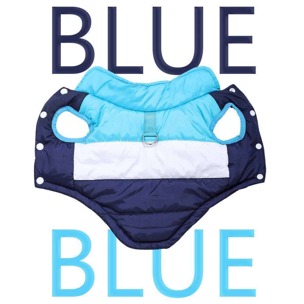 Jacket Coat Pet Dog Clothes For Small Medium Dogs Cats Winter Windproof Puppy Clothing with D-ring Cat Costume Pug Yorkshire