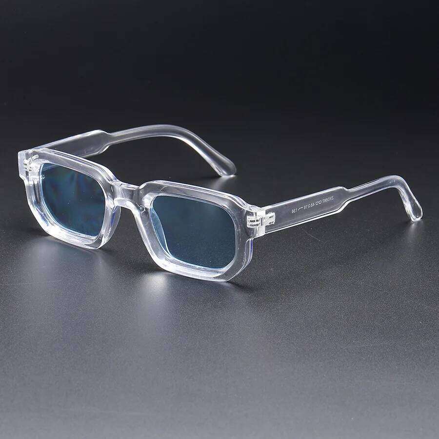 New Vintage Rectangle Frame Sunglasses Fashion Retro Men Sun Luxury Brand Design Glasses UV400 Eyewear Women Goggles 26Y0330