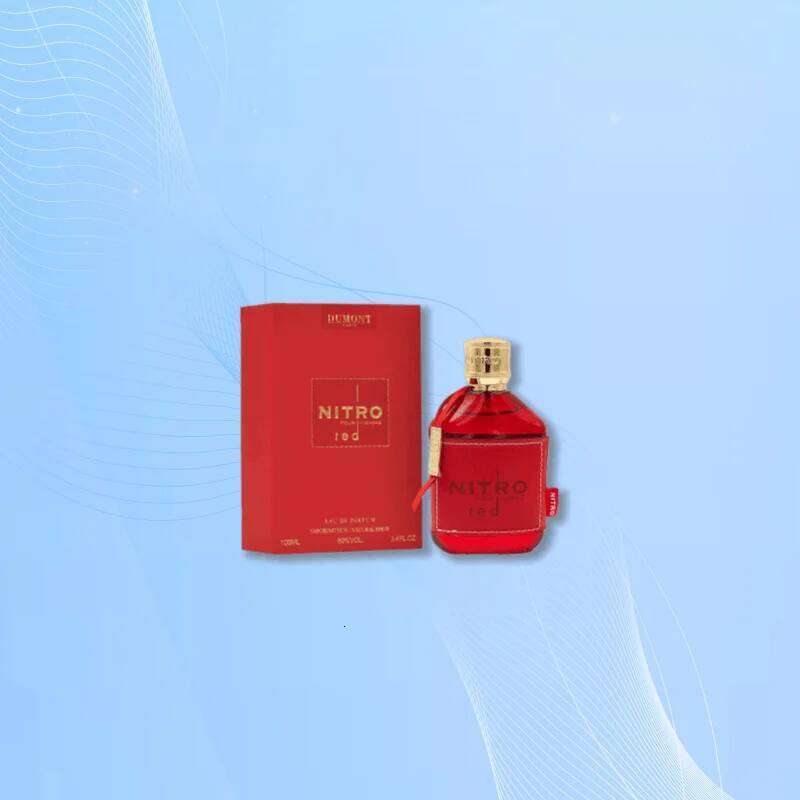 Dumont NITRO RED Eau de Parfum for Men - Fruity, Woody Floral Fragrance, Luxury Long Lasting Cologne & Body Spray, Ideal gift 26Y0330