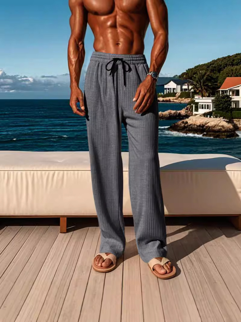 Trendy Long-Sleeve Jogger Bottoms by Seasonal Lineup of Male Athleisure Clothing