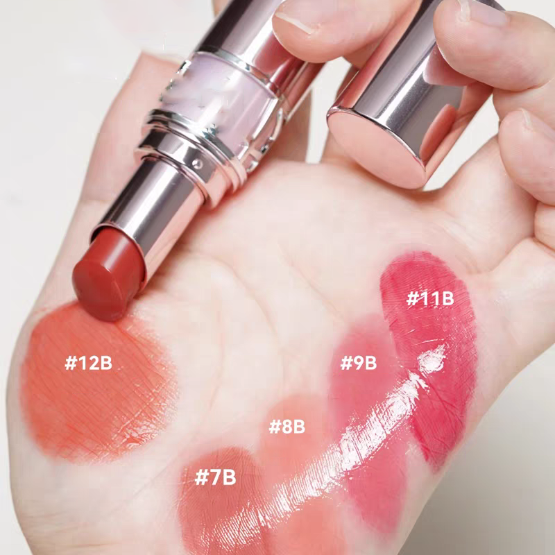 Loveshine Candy Glow Lipstick Pink Case Hydrating Tinted Lip Balm Long Lasting Shine Lip Color Makeup For Women 8 Colors Natural Lipstick 3.1g Fast De