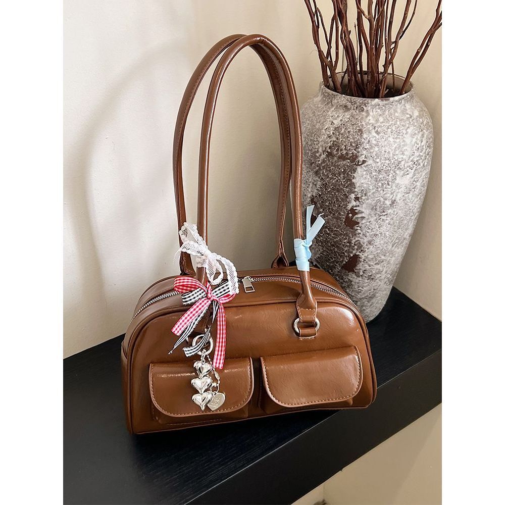 Maillard for Women 2025 Spring Summer Vintage Versatile Shoulder Large Capacity Commuter Bag