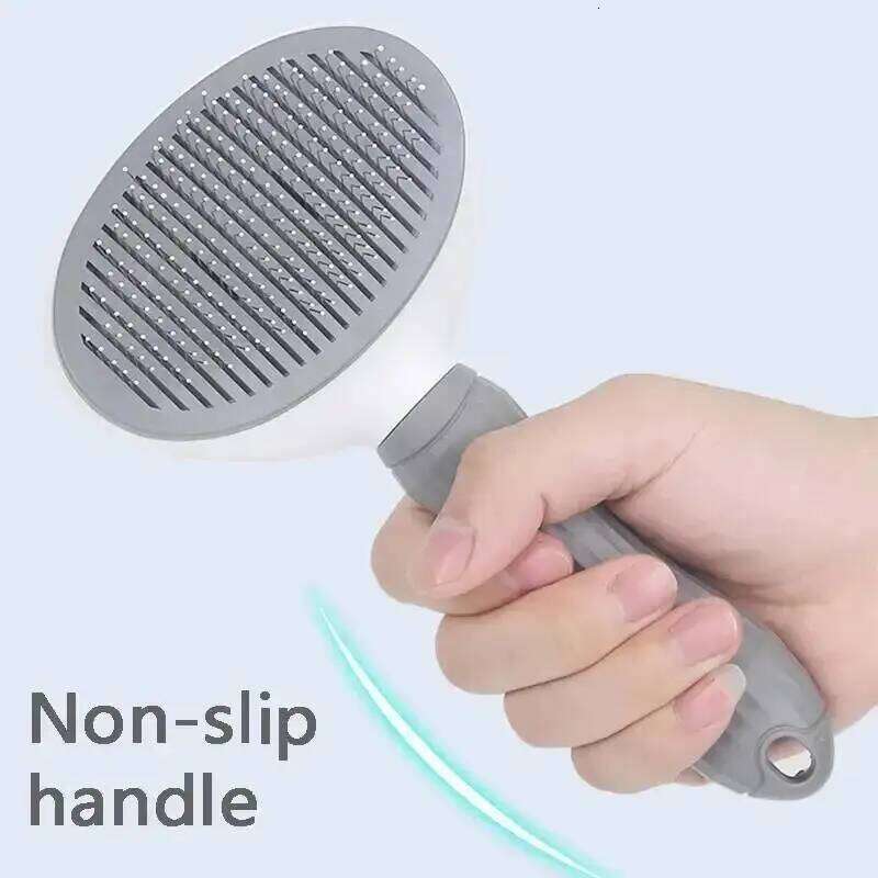 Dog Cat Self Cleaning Pet Hair Remover Brush For Cats Grooming Tools Pets Dematting Comb Dogs Accessories