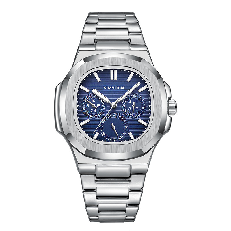 Watches Men Designer Modern Diamond High Quality Factory Elegant Stainless Steel Watch Band Waterproof Cycling Reloj Hombre Homme Montre De Luxe
