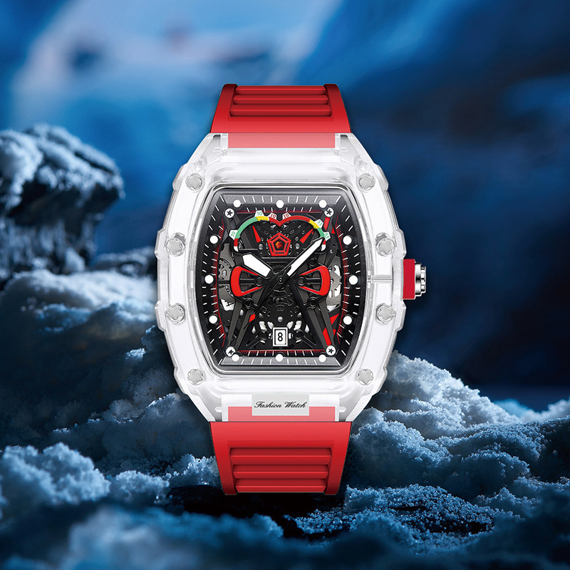 Watches Men Designer Casual Shock Quartz Moissanite Modern Fashionable Classic Sports Reloj Hombre Homme Montre De Luxe
