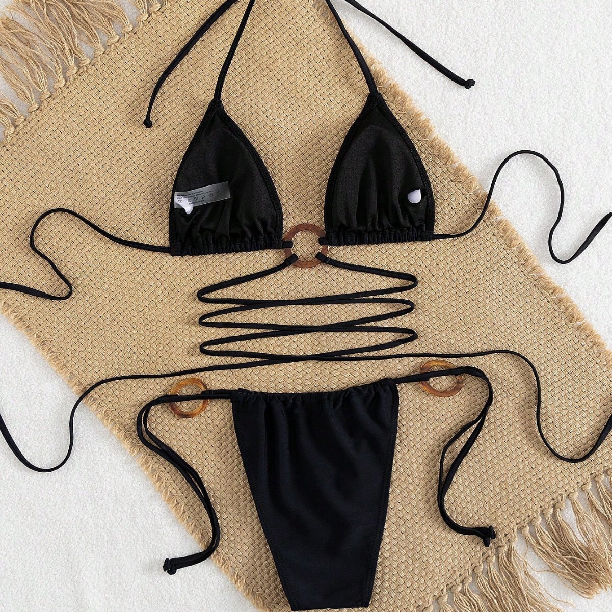 2026 New Sexy Bikini Strap Two-Piece Swimsuit for Women