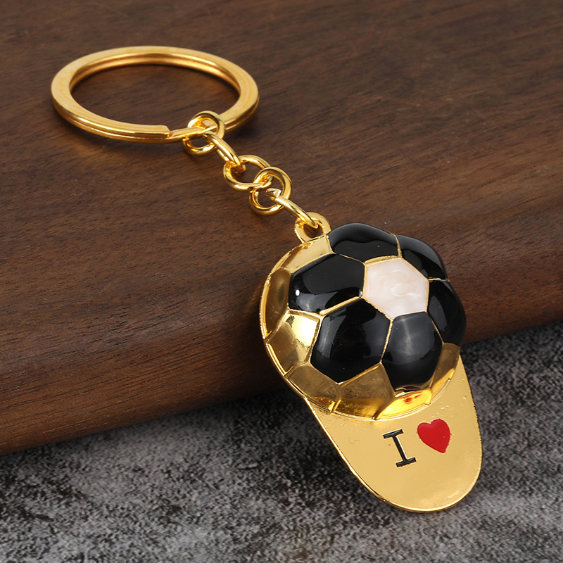 free shipping 2026 World Cup Soccer Keychain, Trophy Champion Pendant, Fans Commemorative Small Gift