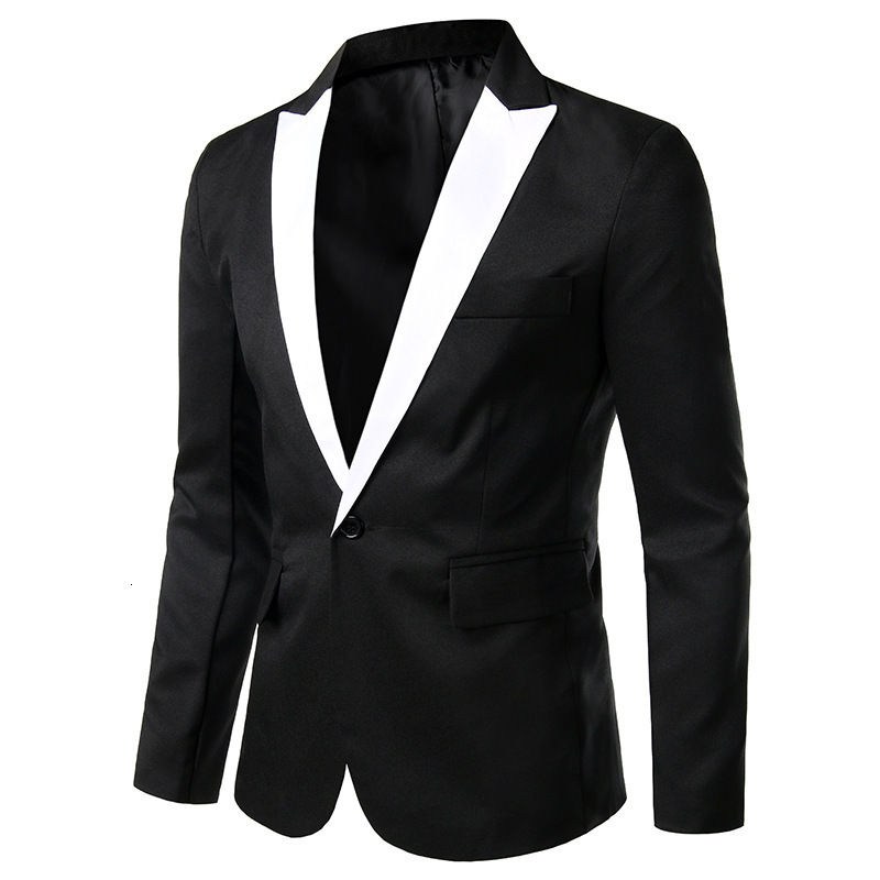 Mens Spring and Autumn Business Small Suit Mens Single Jacket Large Size Youth Slim Fit Small Suit