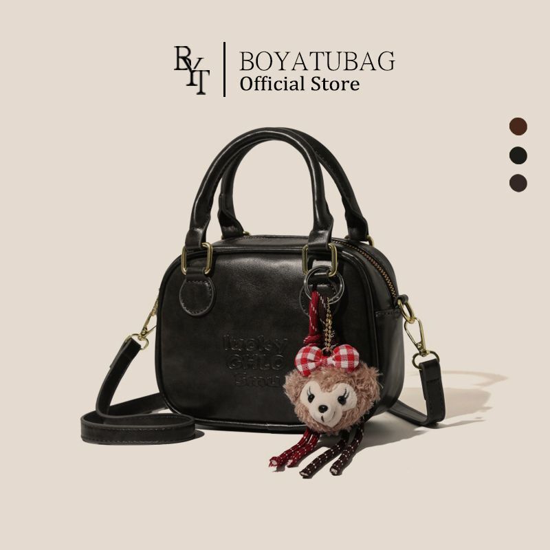 Bowling 2025 New Women's Commuter Pillow Single Shoulder Boston Handbag Crossbody Bag