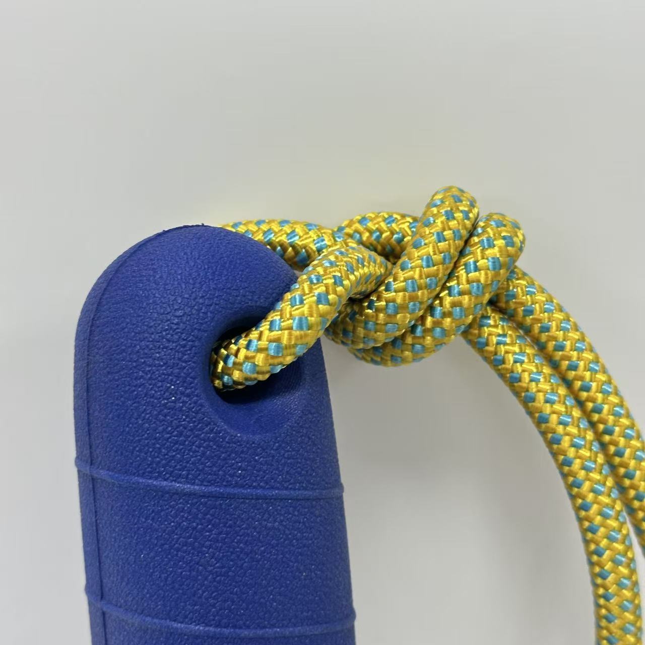 Eco-Friendly Puppy Dental Care Stick Natural Fiber Chewing Toy w/ Strong Cord