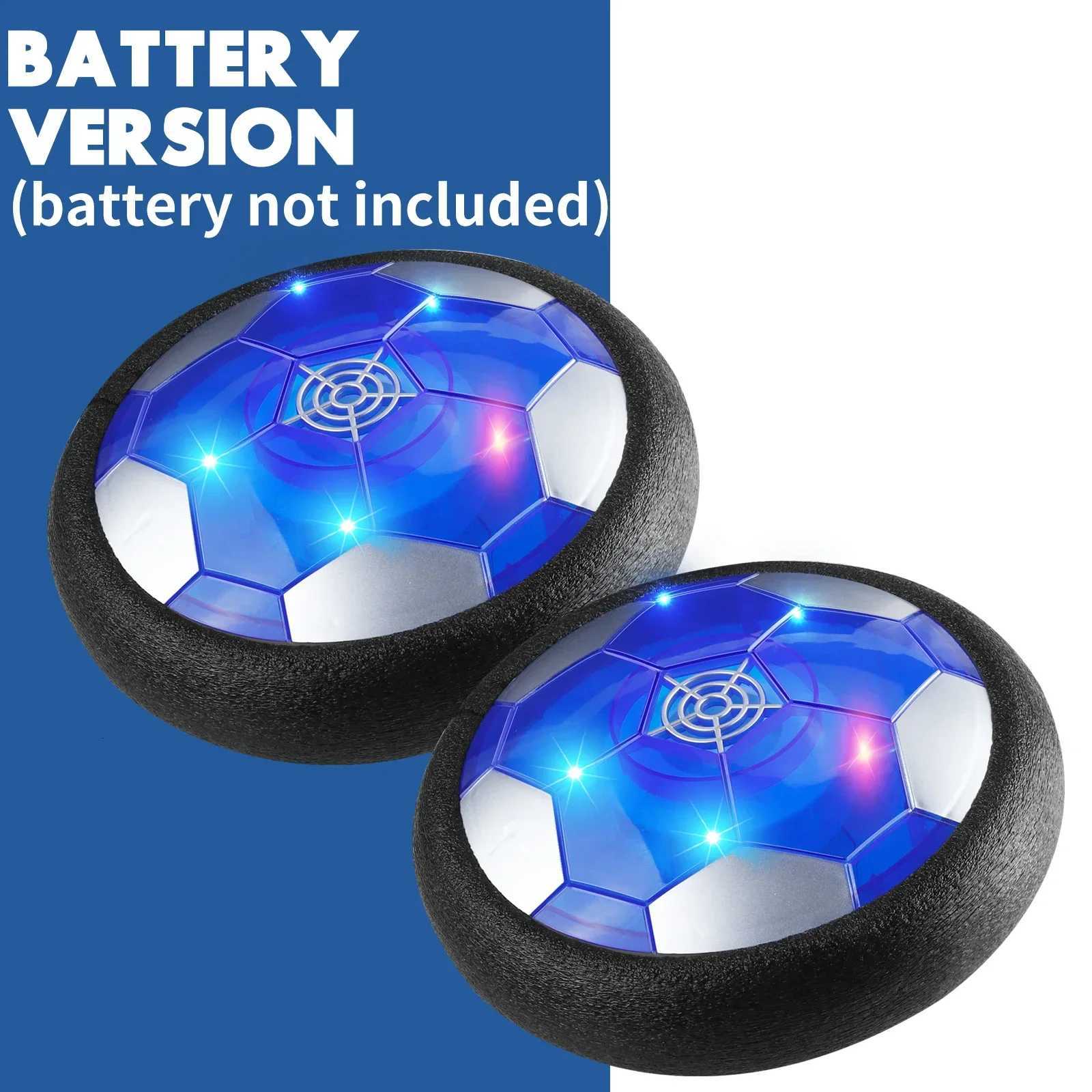 design Hover Soccer LED Soccer Toy Indoor Football for Boys and Girls Fun Indoor Game Entertaining Soccer Training EquipmentT260330