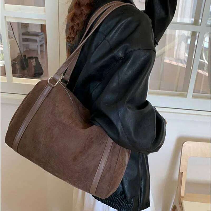 Fashion Women Vintage Pillow Shoulder Crossbody Bags High Capacity Matte Leather Female Tote Handbags Lady Purses Bolso Mujer TIANOUDAISHU