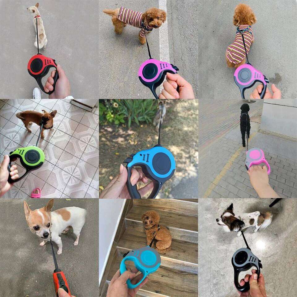 Pet Dog Leash For Small Medium Big Dogs Cat 3M 5M Retractable Outdoor Running Automatic Extending Puppy Belt Chihuahua Supplies