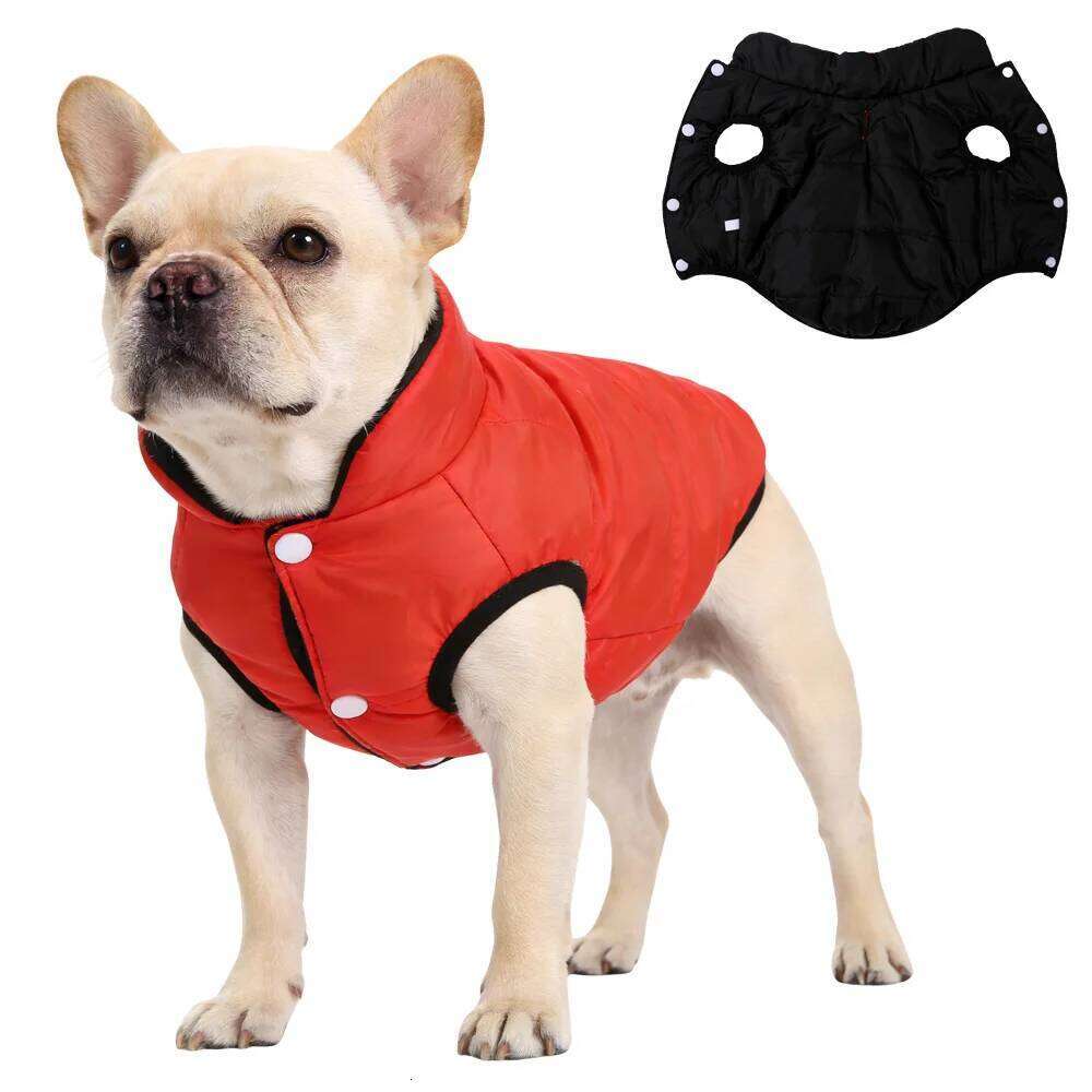Pet Dog Jacket Coat For Small Medium Dogs Cats Winter Windproof Puppy Clothing Warm Fleece Cat Costume Chihuahua Bulldog Apparel