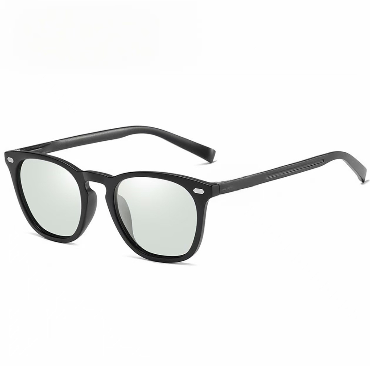 Luxury Brand Designer Fashion Accessories Aluminum Magnesium Color Changing Polarized Sunglasses Men's And Women's Night Mirrors Driving Sun