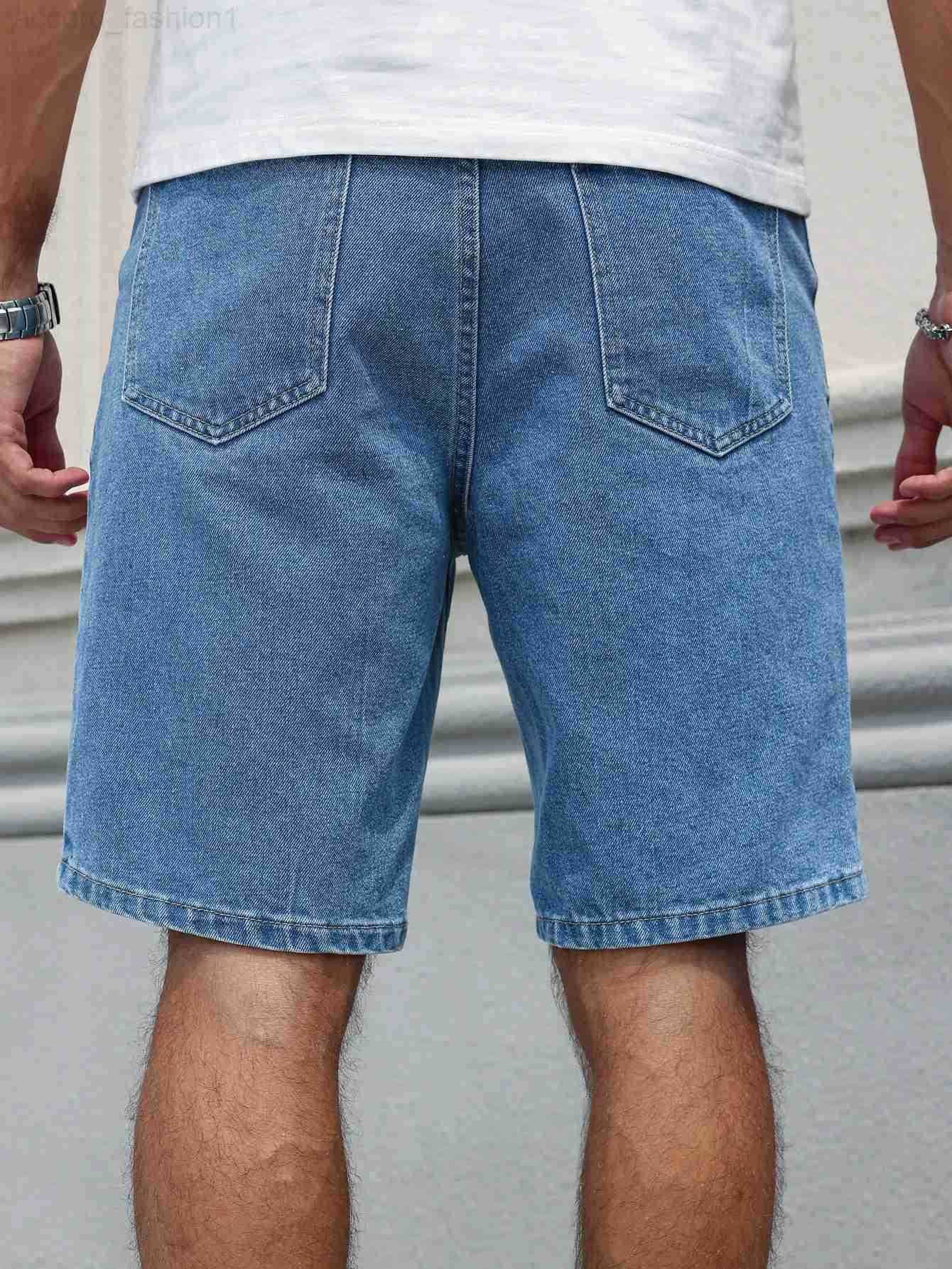 Mens summer denim shorts A common item in summer Simple in style Suitable for casual outings and trips H260330