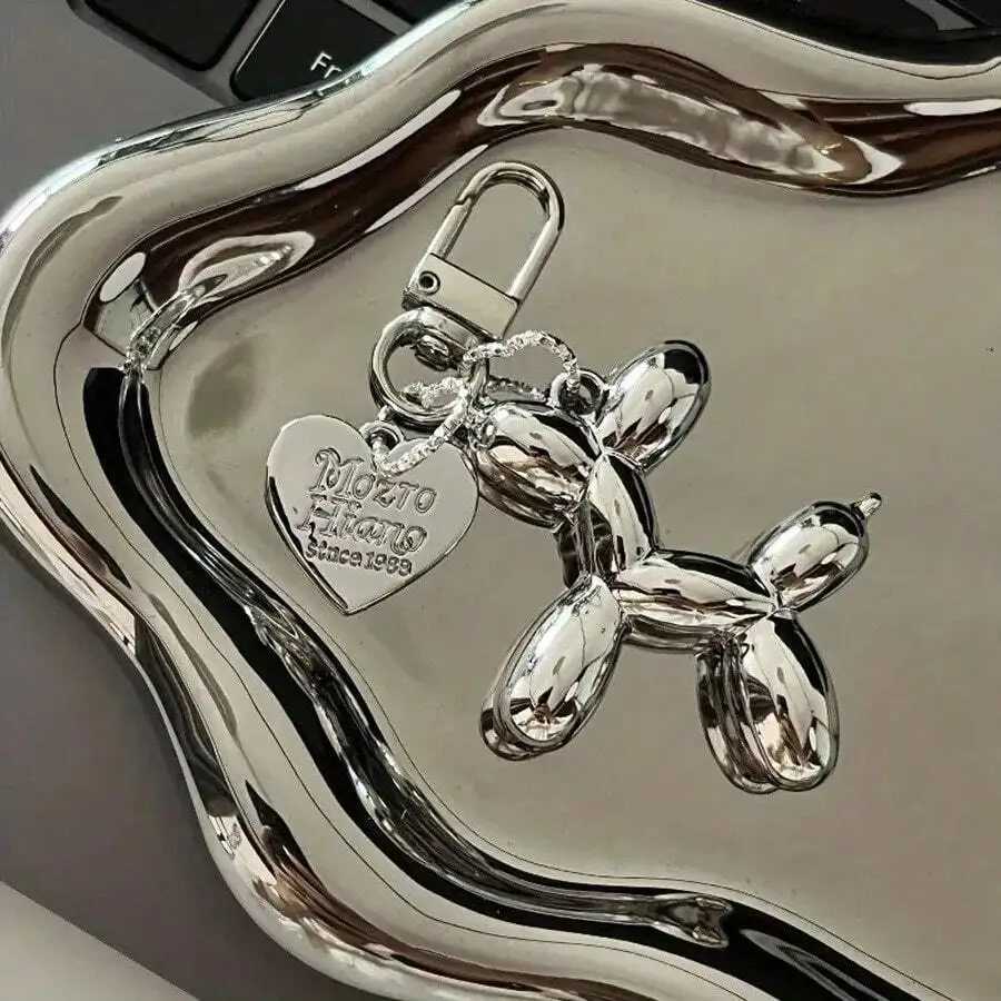 1pc Cute Balloon Dog Keychain Fashion Y2K Women Bag Pendant Jewelry Keychain Mens Womens Car Keychain Fun Keychain Accessories Z260330