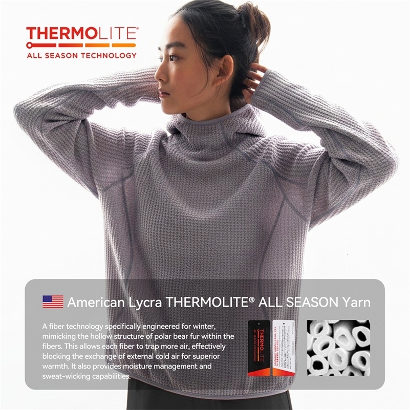 Thermolite Hooded Sweatshirt Winter Lightweight Warm Hoodie Unisex Solid Color Thickened Hoodie for Autumn and Winter 260327