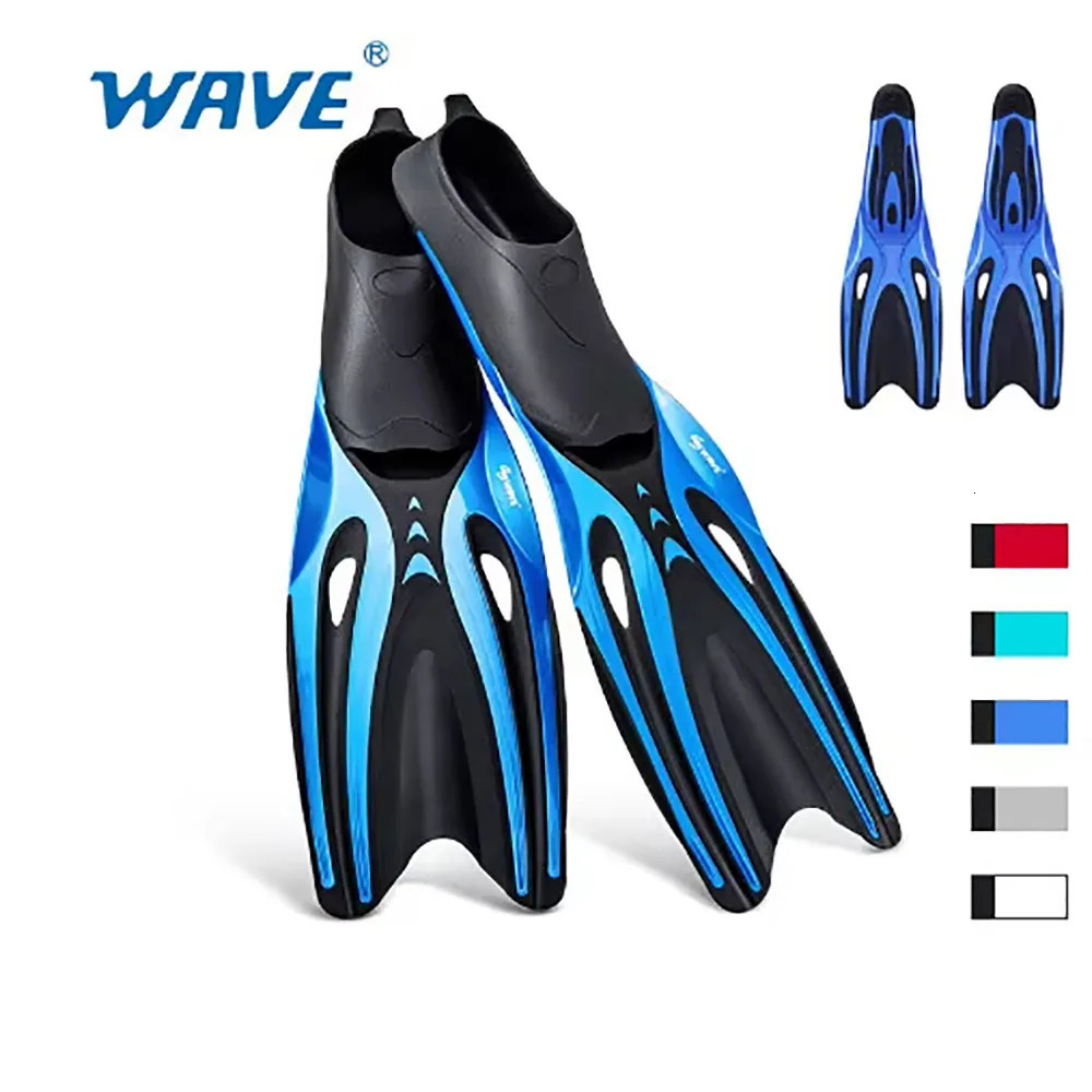 Professional Diving Fins Flexible Comfort TPR NonSlip Swimming Rubber Snorkeling Swim Flippers Water Sports Beach Shoes 260312