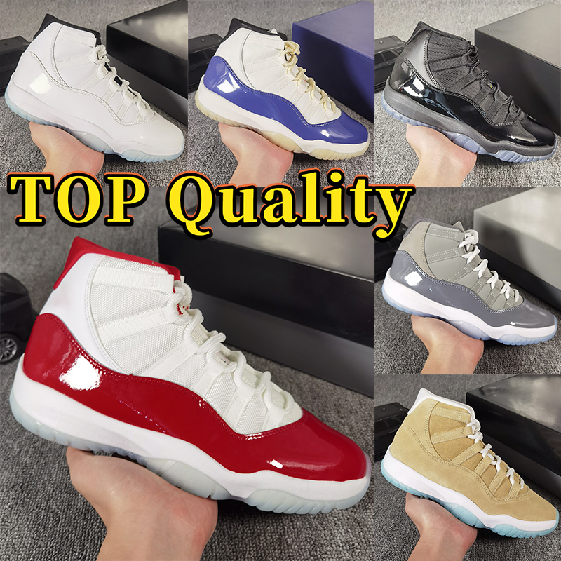 11s basketball shoes designer mens sneakers Real Carbon for men women shoe Gamma Blue 2025 Bred Rare Cherry Cool Grey runners outdoor womens sports trainers with box
