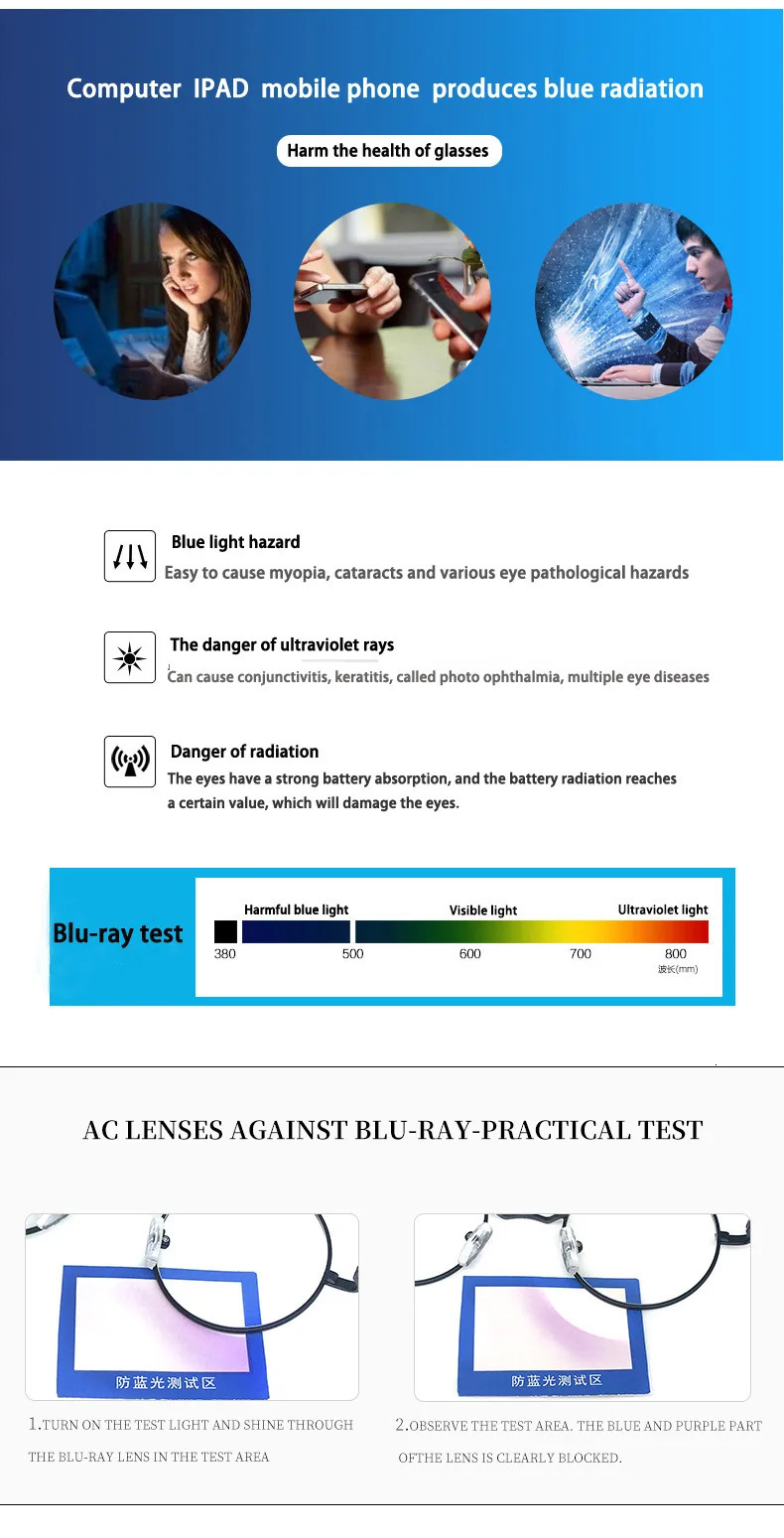 Retro Vintage Gaming Computer Glasses for Women Men Anti Blue Light Metal Frame Clear Lens Round Circle Eyeglasses Eyewear 260317