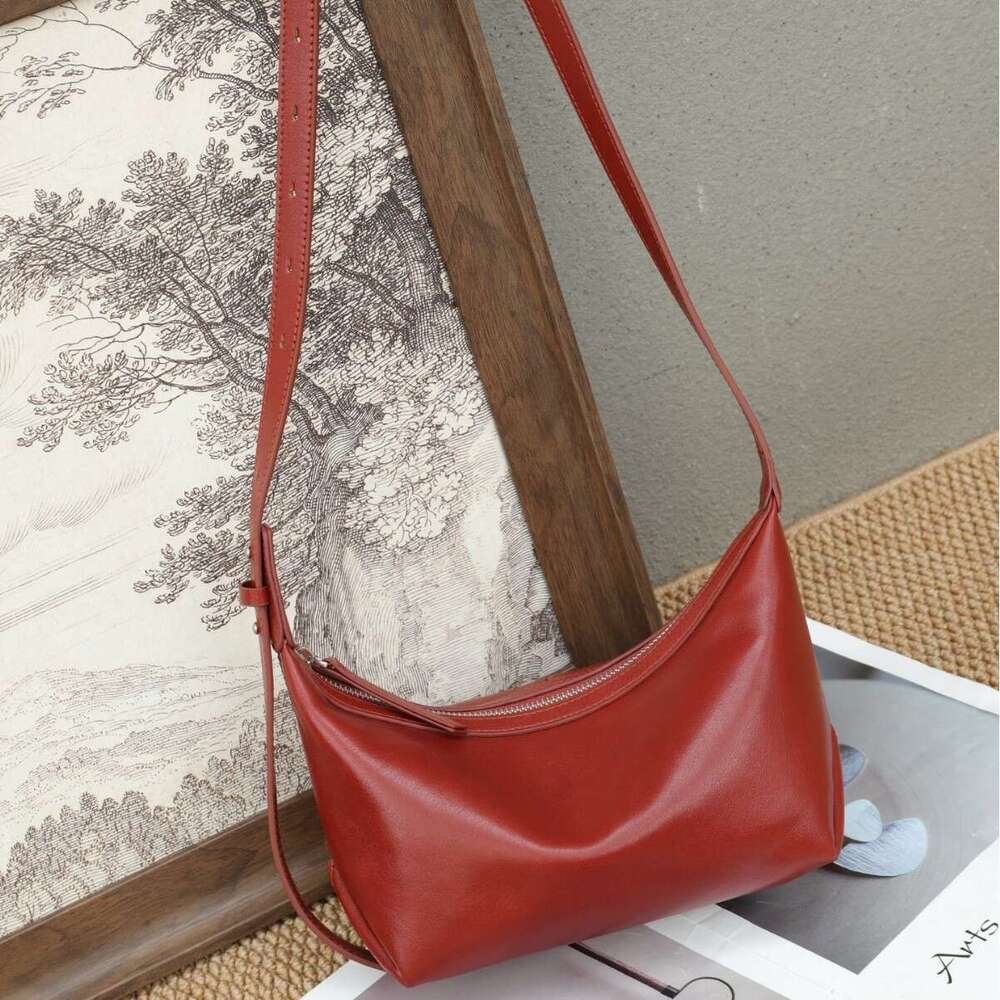 Shugao Niche Soft Leather Dumpling For Women New S Bag Cross Border Trendy Versatile Shoulder And Crossbody SENYY