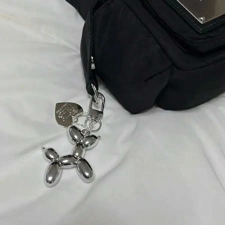 1pc Cute Balloon Dog Keychain Fashion Y2K Women Bag Pendant Jewelry Keychain Mens Womens Car Keychain Fun Keychain Accessories Z260330
