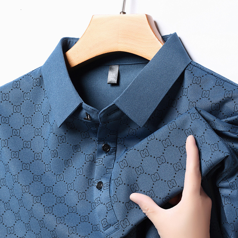 Luxury Brand Designer Clothes Trendy Men's Collared Shirt, Casual Fashion T-Shirt, New Summer Thin T-Shirt, Versatile Popular POLO Shirt, Short-S