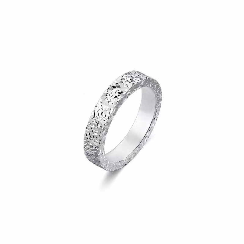 Jewlery Designer For Women New Sparkling Crushed Ice Ring Women, Ins Niche Design, Couple's Ring, Versatile And Simple, Elegant Hand Accessory
