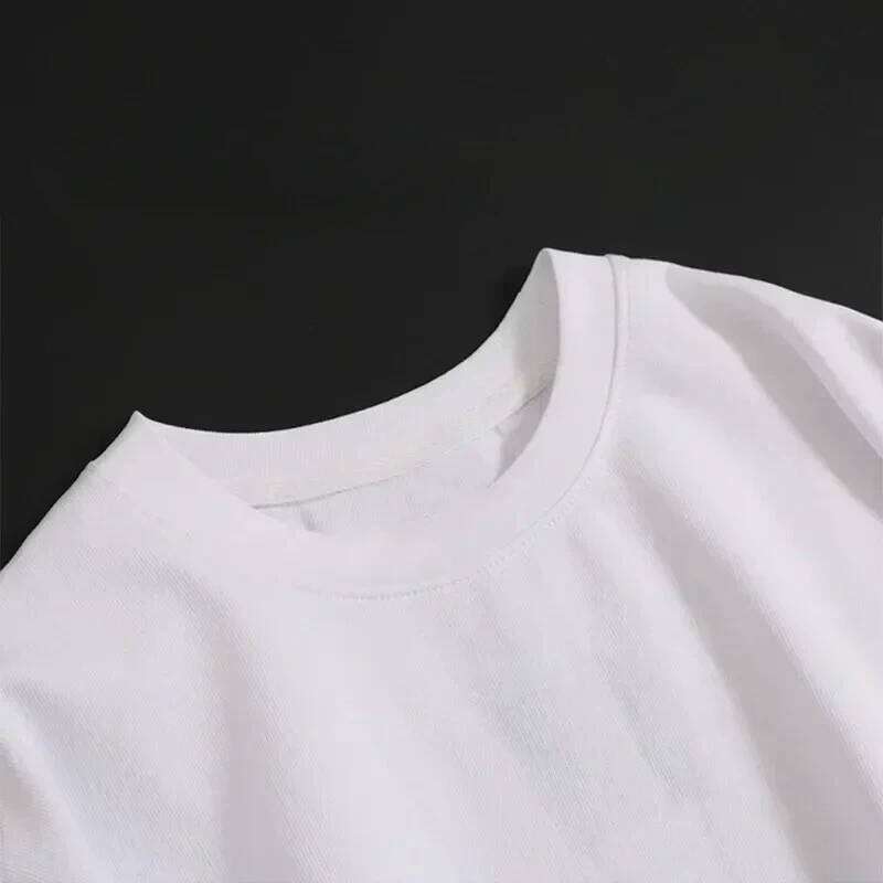 Tiger Printed Casual Small Print Pure Cotton Unisex Crew Neck Short Sleeve Slim Fit Tee Comfortable Daily Wear