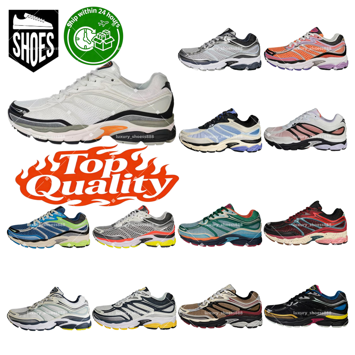 2026 Sauconny Shoes Progrid Omni 9 Designer Running Shoes Mesh Shock Absorbing Sneakers Low Top Daily Training Shoes EU36-45