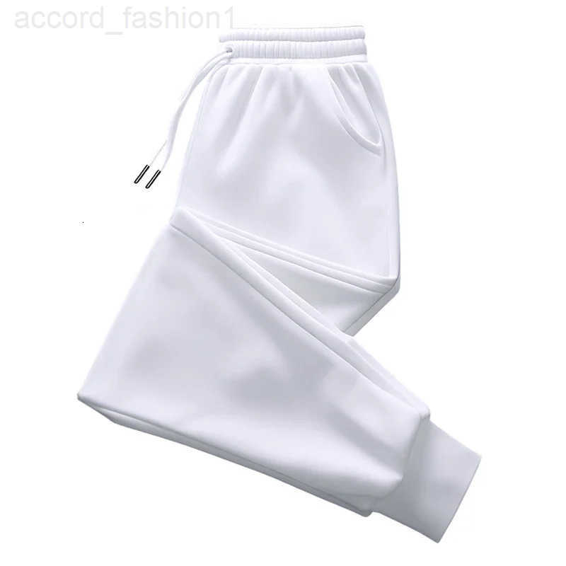 2025 Hot Sale Mens Sweatpants High Quality Solid Color Jogger Pants Autumn Winter Daily Casual Sporty Trousers Home Outdoor H260330