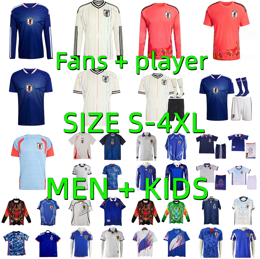 Japan jersey 2026 World Cup Japan Soccer Jerseys 26 27 MINAMINO TOMIYASU TSUBASA Mitoma SHIBASAKI KUBO KAMADA GOKU MAEDA Football Shirt Player version Men kids kits
