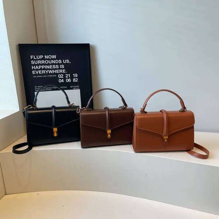 New Stylish And Simple Shoulder Messenger Women S Commuting Daily Versatile Portable Small Square Bag TIANOUDAISHU