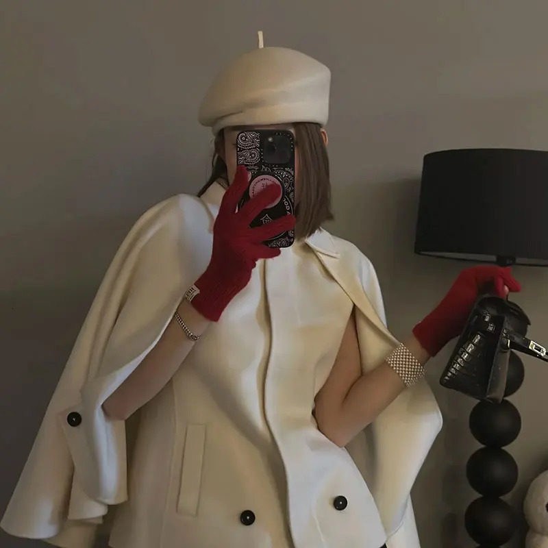 Winter Pillbox Hat Formal Classic Women White Black Khaki Wool Female Beret Felt Hat Warmer Hat Cap Fedora Hat 260324