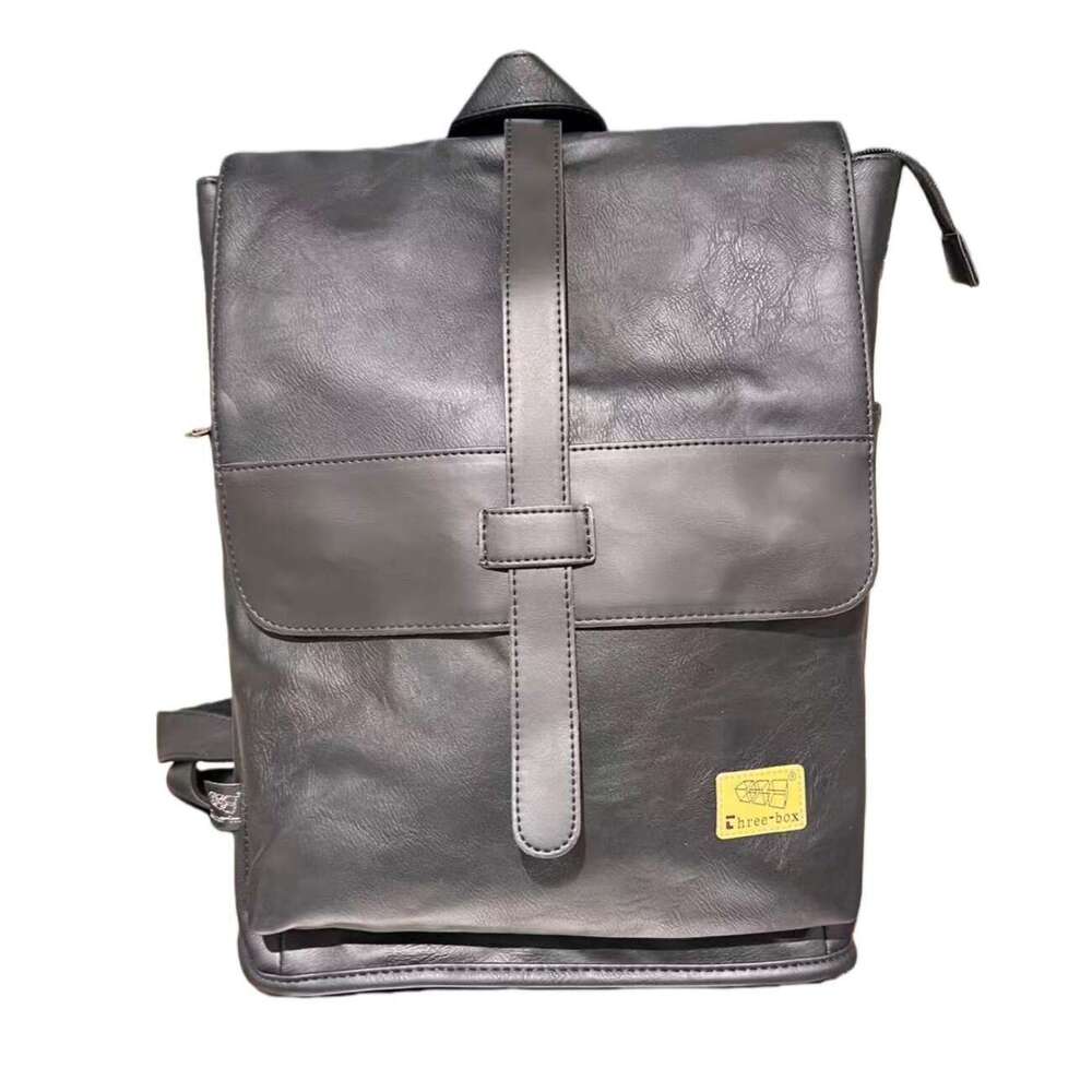 New Trendy Brand Men S Style Youth Business Simple Casual Travel Backpack Student School Bag High Quality Luxury Bag