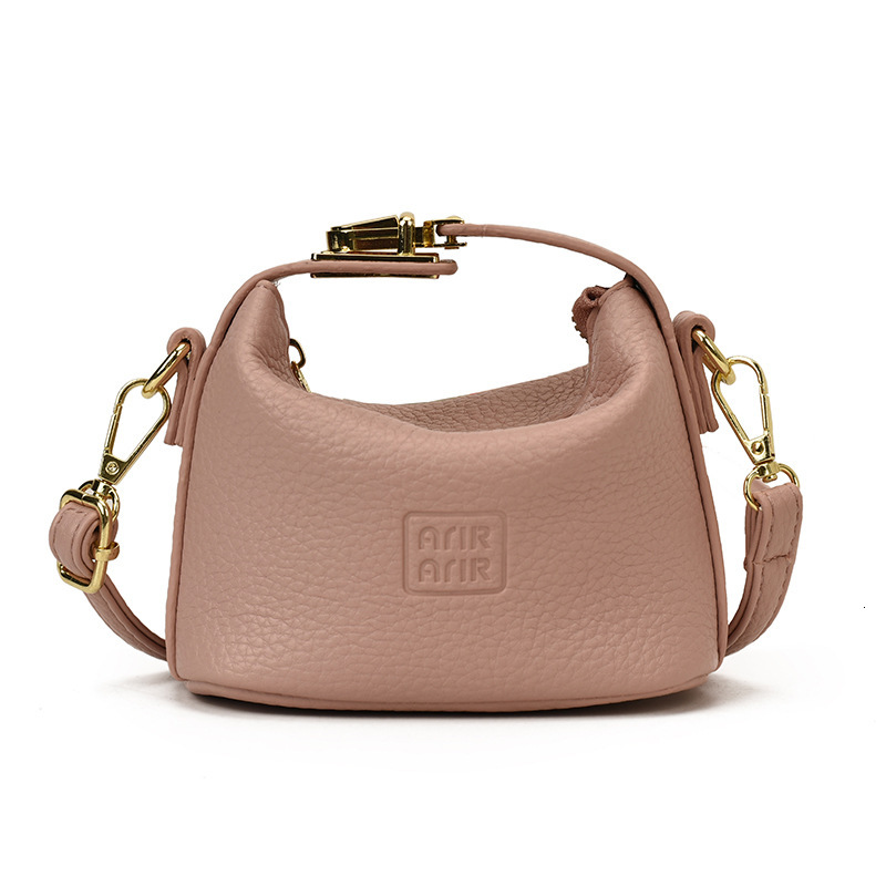 Free Shipping High Value Mini Hobo Bag for Women Cute Small Crossbody Purse with Embossed Logo