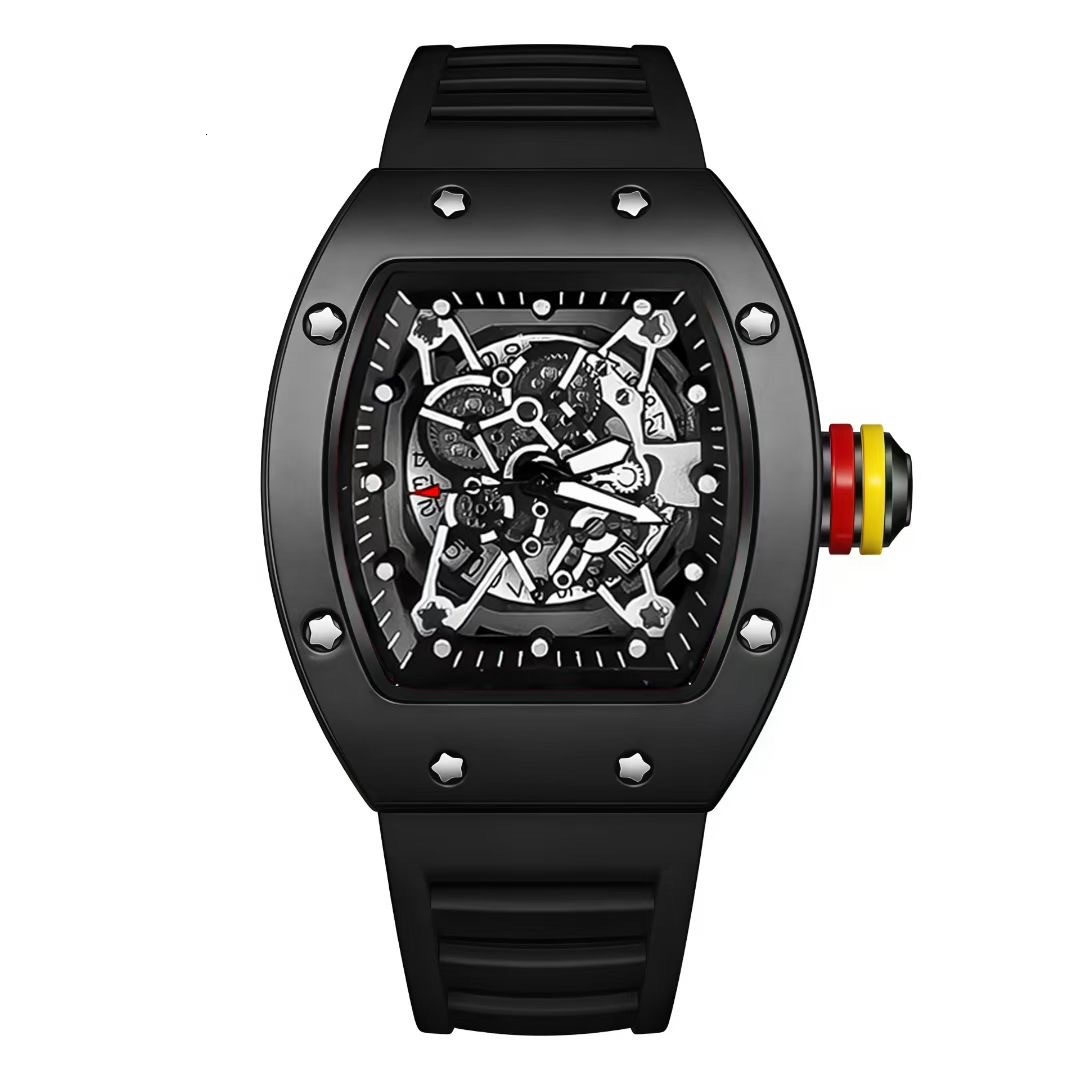 Watches Men Designer Diamond Horloge Casual Shock Moissanite Luxury Quartz Reloj De Lujo Diving Reloj Hombre Homme Montre De Luxe