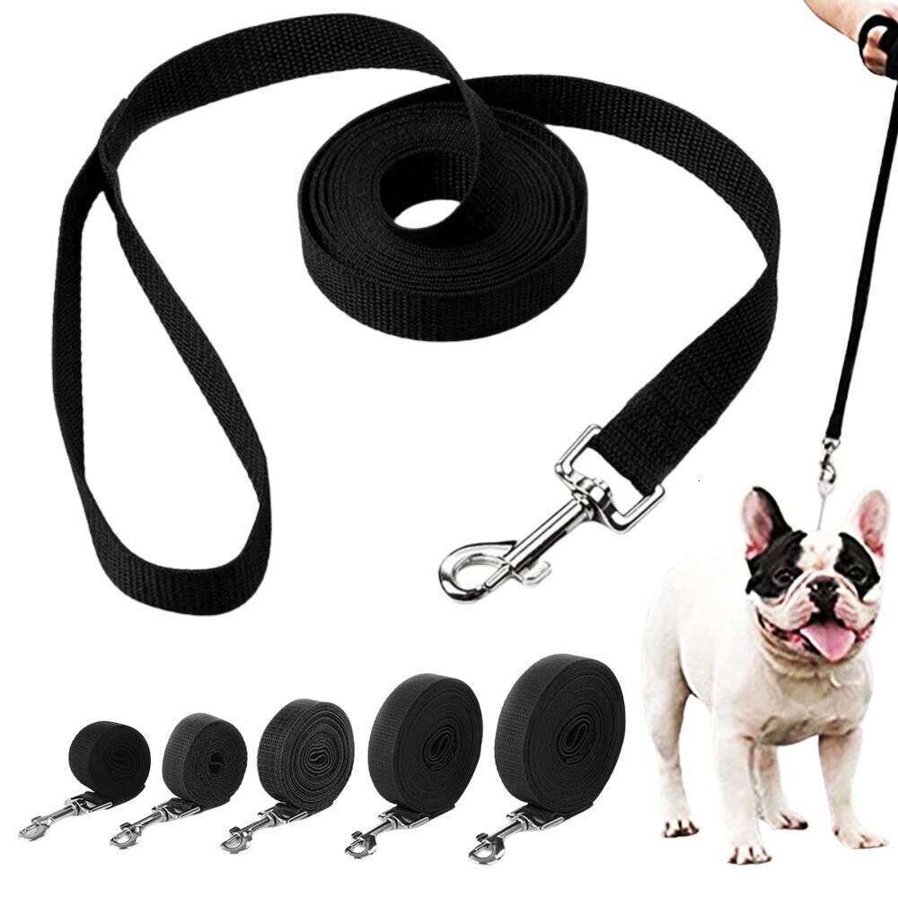 Big Leash For Small Medium Large Dog Cat Hiking Long Strong Nylon Traction Rope French Bulldog Golden Retriever Pet Supplies