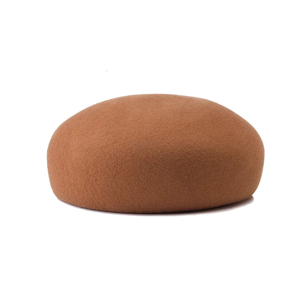 Winter Wool Beret Hat Women Fashion Retro Casual French Style Pillbox Hat Artist Party Church Wedding Fedora Hat 260324