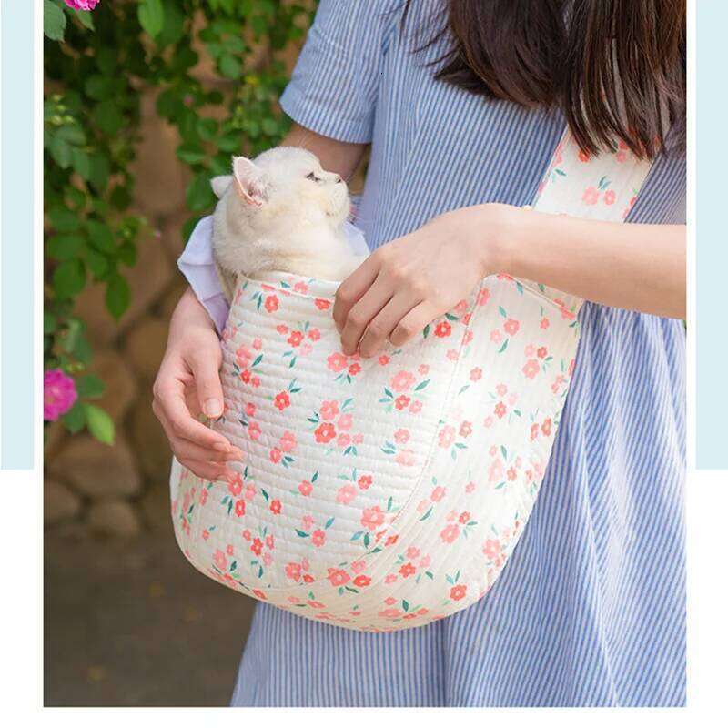 Pet Carrier Bag Outdoor Travel Puppy Shoulder Bags Single Comfort Sling Handbag Tote Pouch Kitten Dog Cats Accessories Bamubi