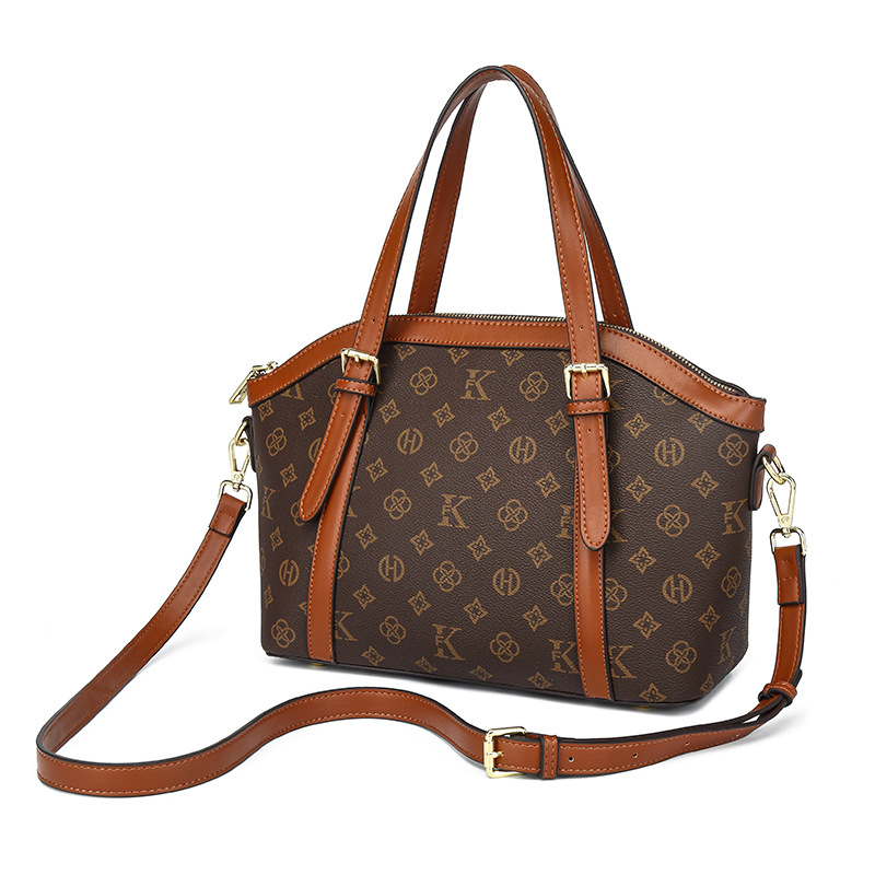 Large Capacity Commuter Handbag 2026 New Printed Design Women's Elegant Tote Bag Fashion Trend Crossbody Bag Free Shipping
