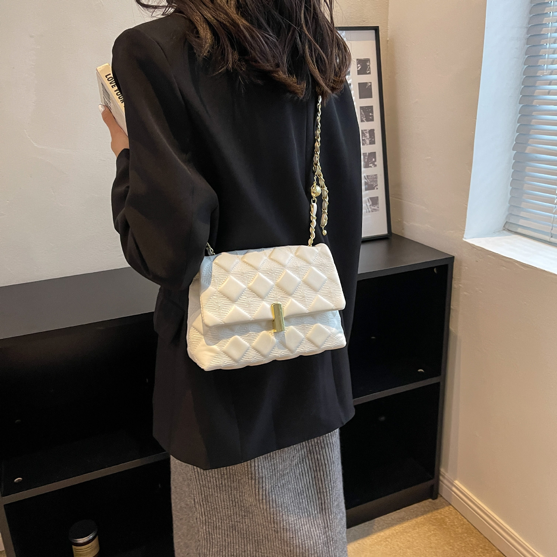 Fashion Women Crossbody Bag Pu leather Design Underarm Bag