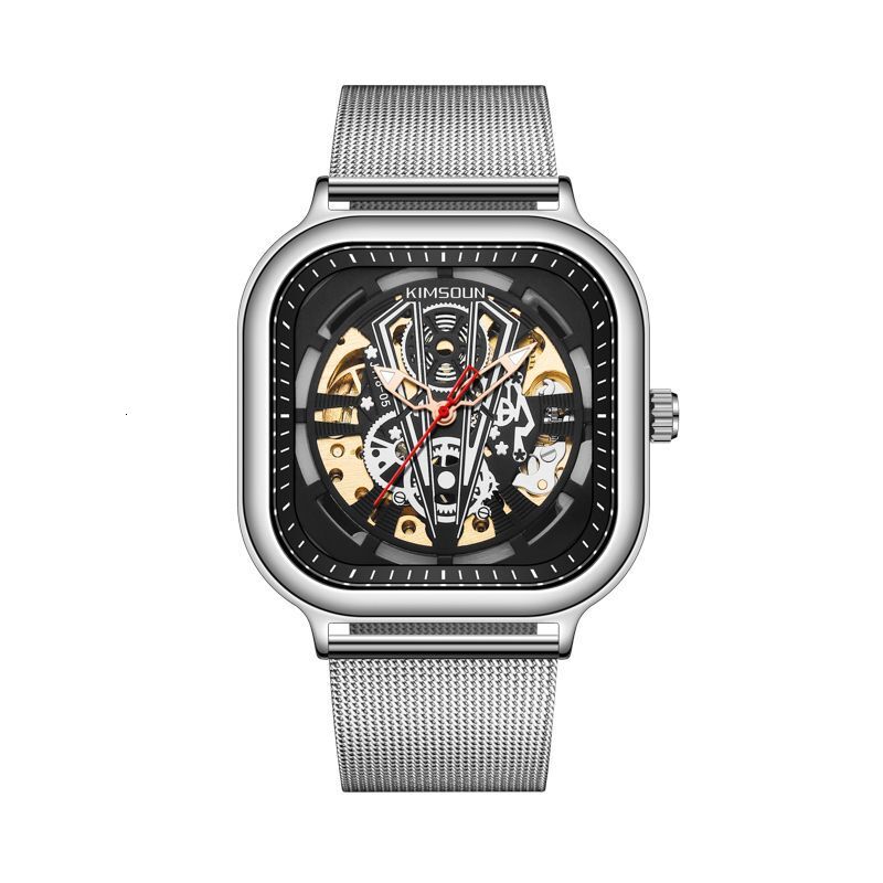 Watches Men Designer Classic Stainless Steel Watch Band Moissanite Elegant Chic Reloj De Lujo Sports Wristwatch Daily Wear Reloj Hombre Homme Montre D
