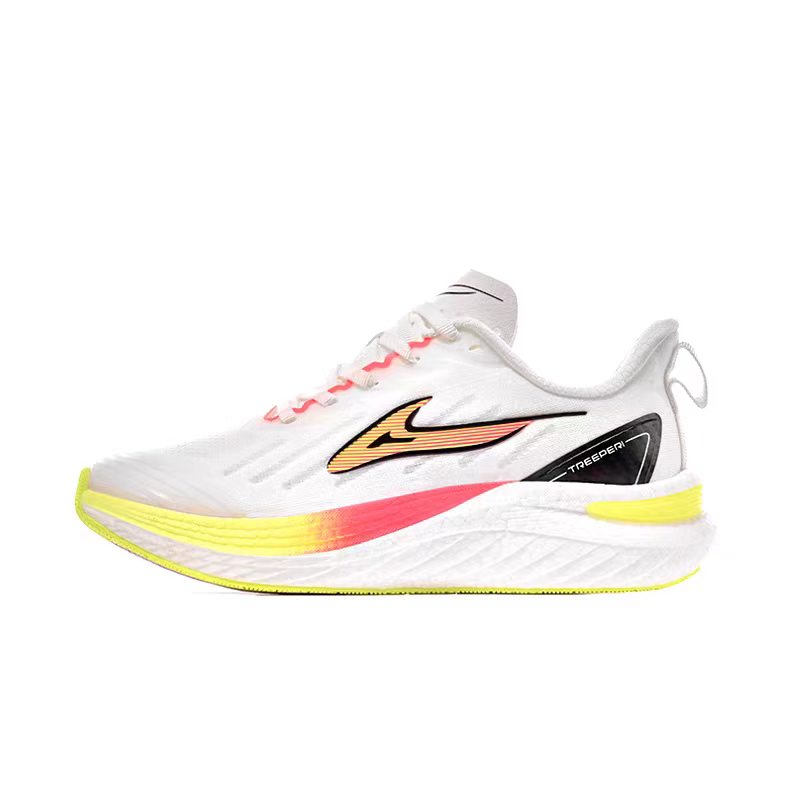 TREEPERI Men's Sneakers Breathable Height Increasing Running Shoes Training Couple Jogging Shoes Trendy Versatile Casual Shoes Women