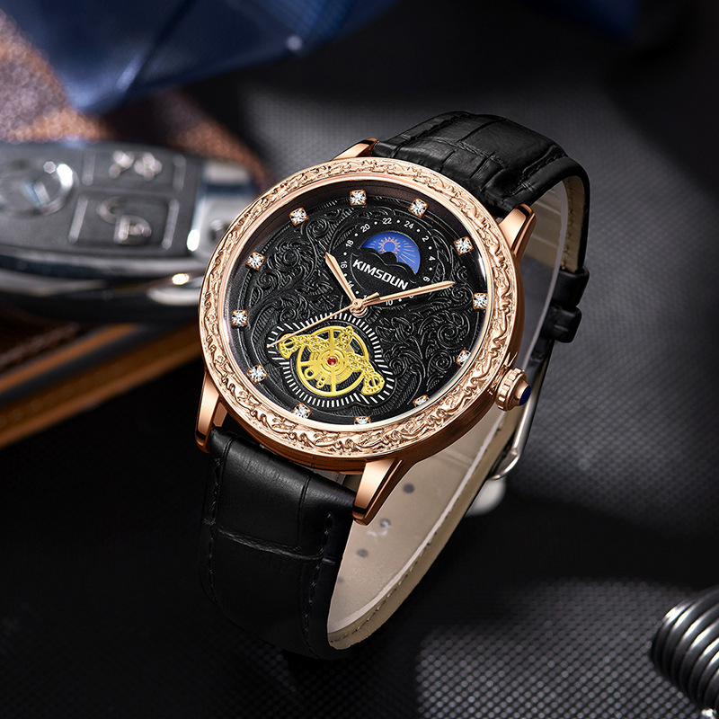 Watches Men Designer Minimalist Luxury Diamond Luxury Moissanite Daily Wear Reloj Hombre Homme Montre De Luxe