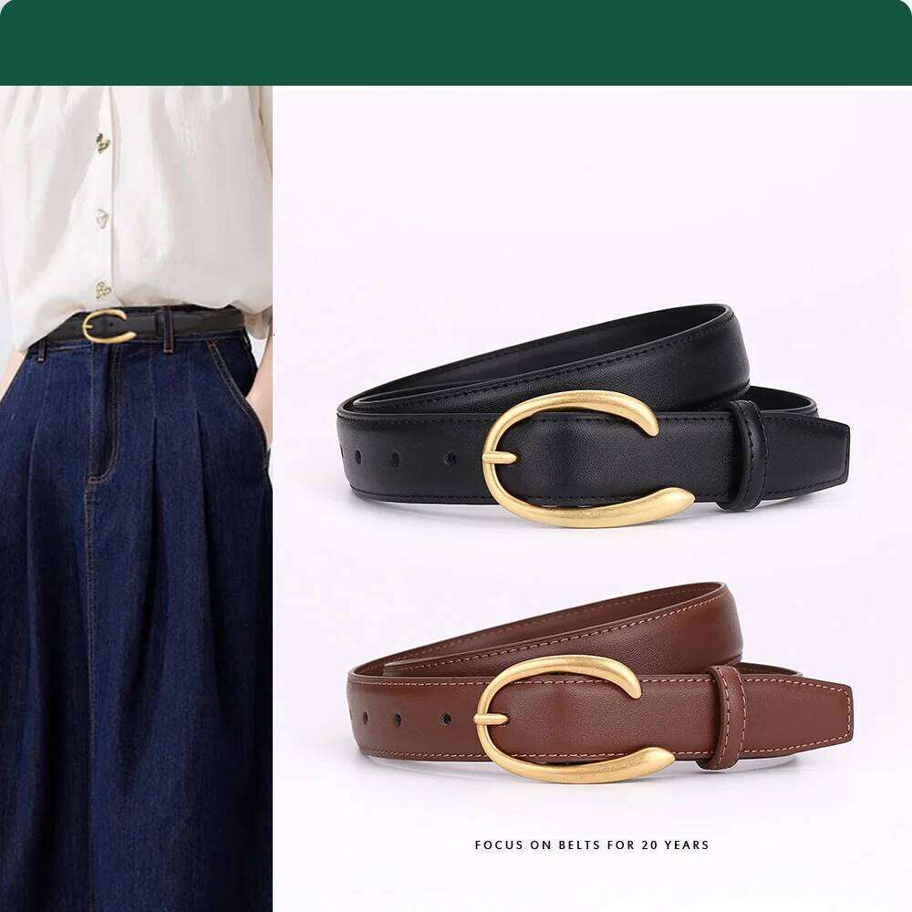 Letter Belt For Women; Women's Jeans Korean Style Belt; Fashionable And Versatile Decoration; High-End Belt. Chunjinqiuli