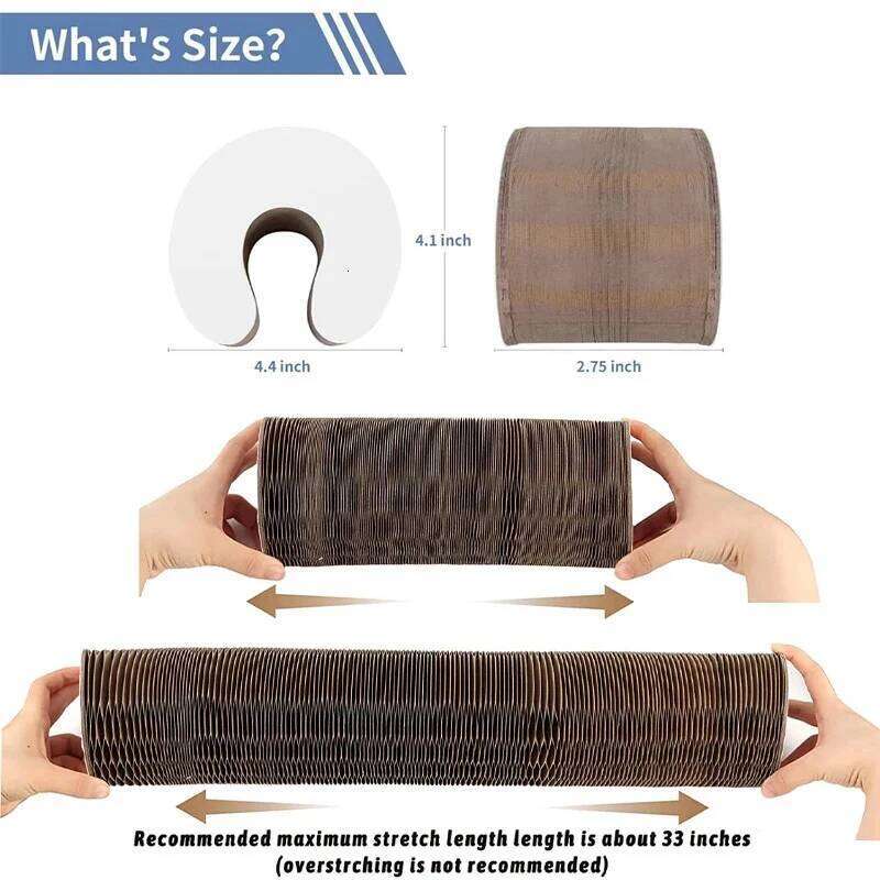 Magic Organ Scratcher Toy Scratch Board Round Corrugated Scratching Post Toys for Cats Grinding Claw Cat Accessories
