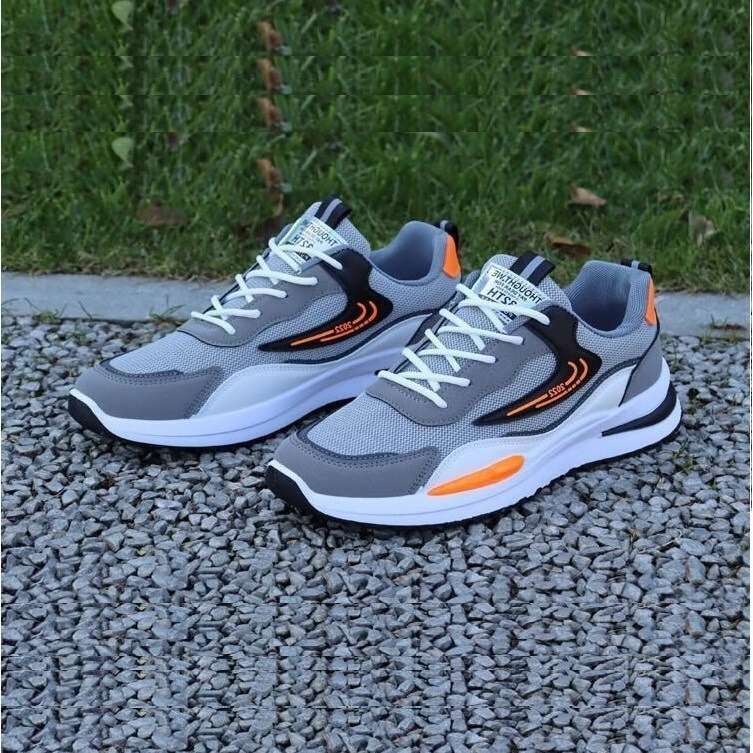 Men's fashionable trendy sneakers, Korean style running shoes, direct sales from the manufacturer, supports drop shipping, casual shoes