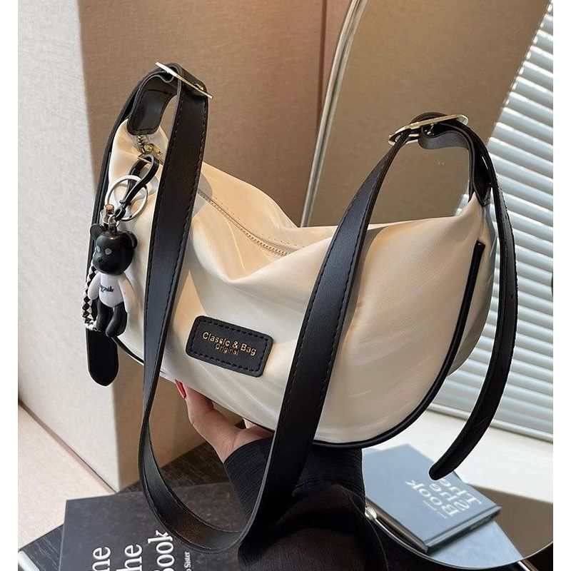 High-quality niche for women 2024 new versatile popular crossbody fashionable single-shoulder dumpling bag